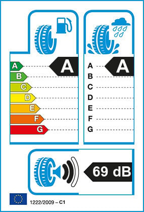 Etiquetage du Pneu Bridgestone ECOPIA EP001S