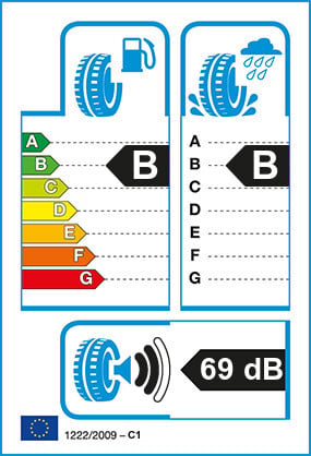 Etiquetage du Pneu Bridgestone ECOPIA EP500