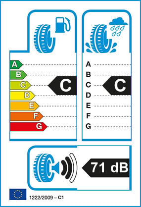 Etiquetage du Pneu Kleber QUADRAXER