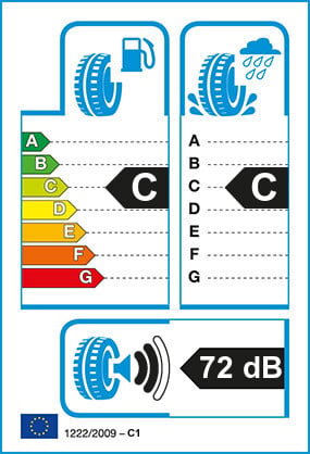 Etiquetage du Pneu Uniroyal RAIN MAX 2