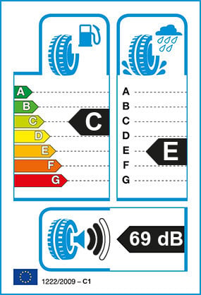 Etiquetage du Pneu Hankook RADIAL RA14