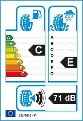 Etiquetage du Pneu Maxxis UE168