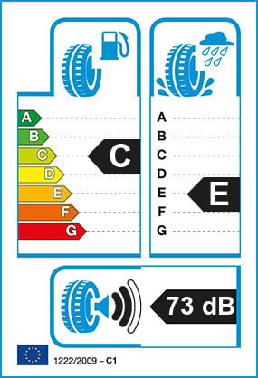 Etiquetage du Pneu Bridgestone BLIZZAK LM80