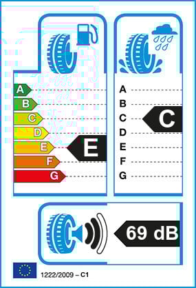 Etiquetage du Pneu Mazzini ECO605+