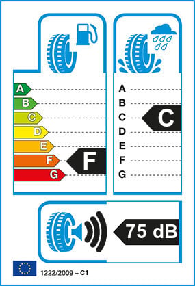 Etiquetage du Pneu Bridgestone DUELER A/T 694