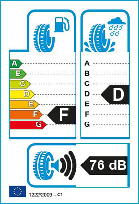 Etiquetage du Pneu Falken BI867