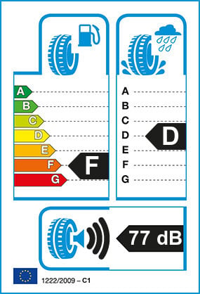 Etiquetage du Pneu Falken BI867
