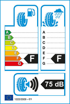Etiquetage du Pneu Bridgestone DUELER A/T 694