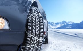  Chaussettes de neige pour voiture, homologuées EN 16662-1 2020,  montage facile en 2 minutes, 6 tailles disponibles, taille M