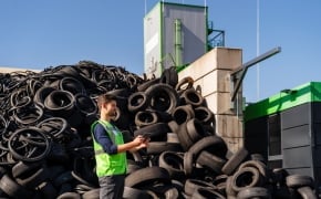 Collecte et recyclage des pneus