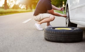 pneu crevé : que faire ?