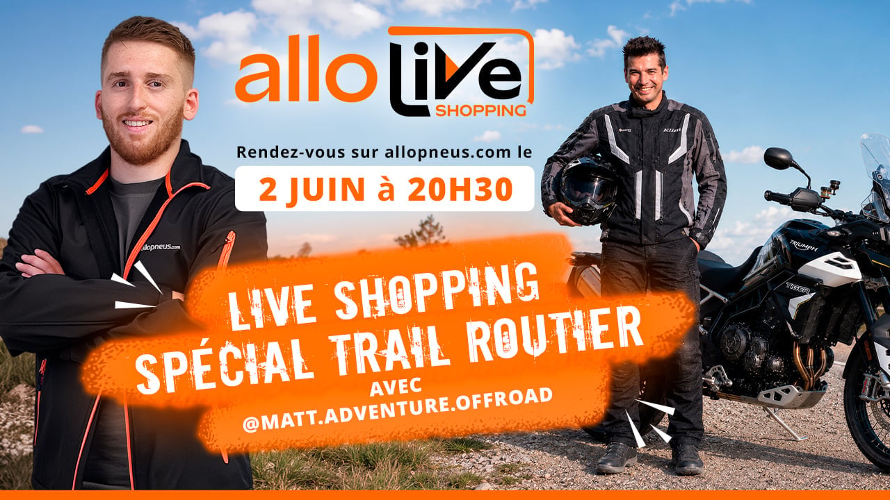 live shopping pneus pour trail routier