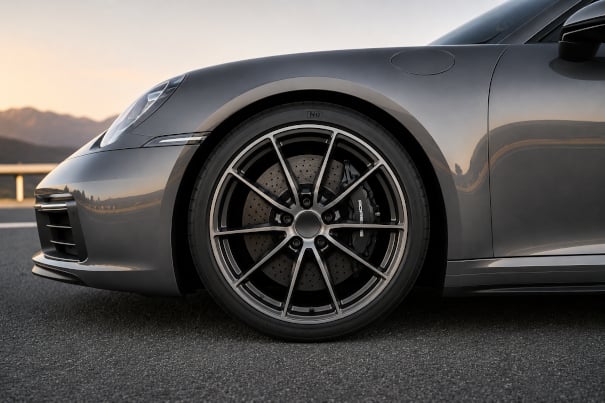 pneus homologués porsche