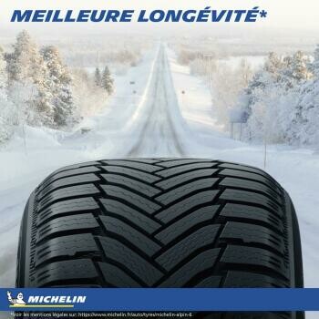 Pneu d'hiver 195/55R16 91H XL Michelin Alpin 5