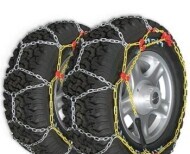Chaînes à Neige Lescars XL Pour Pneus 245/45 R18 - Faciles à Monter, Boîte De Transport Incluse