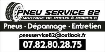 PNEU SERVICE 82 (MONTAGE A DOMICILE INDEPENDANT)