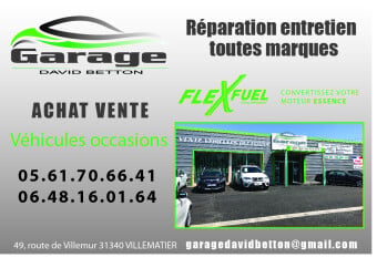 GARAGE DAVID BETTON
