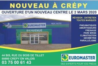 EUROMASTER FRANCHISE CREPY EN VALOIS MJSC AUTO