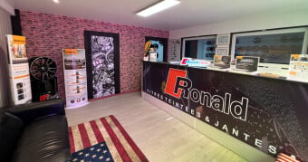 RONALD VITRE TEINTEES & JANTES ALU