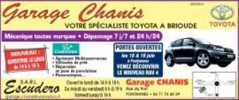 GARAGE CHANIS SARL