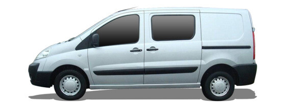 CITROËN JUMPY II Camion plate-forme/Châssis