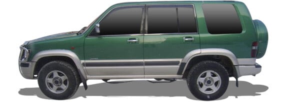 ISUZU TROOPER III Véhicule tout terrain à carrosserie ouverte