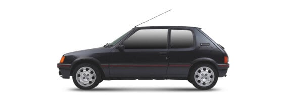 PEUGEOT 205 Fourgon/berline à hayon