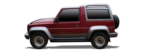 DAIHATSU ROCKY Soft Top