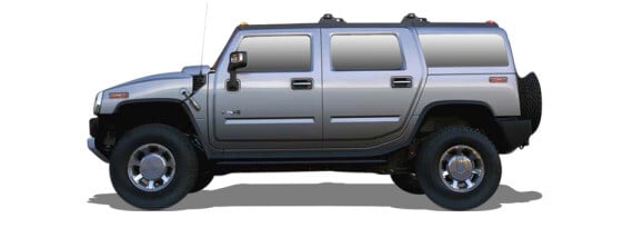 HUMMER H2 Véhicule tout terrain fermé